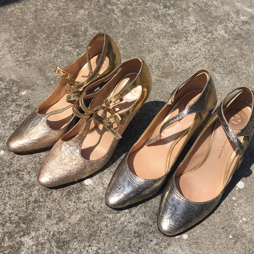Modern vintage heels